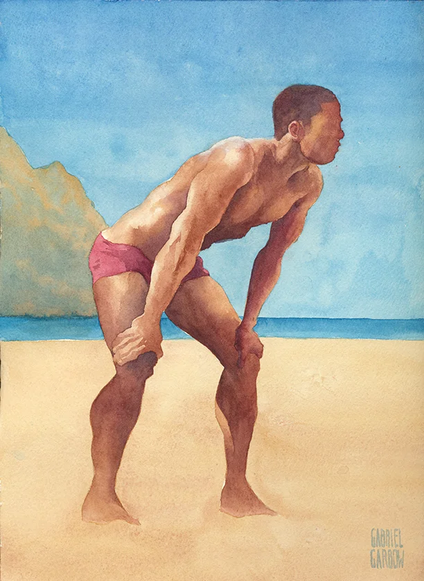 Aqua (Man in Red Trunks)