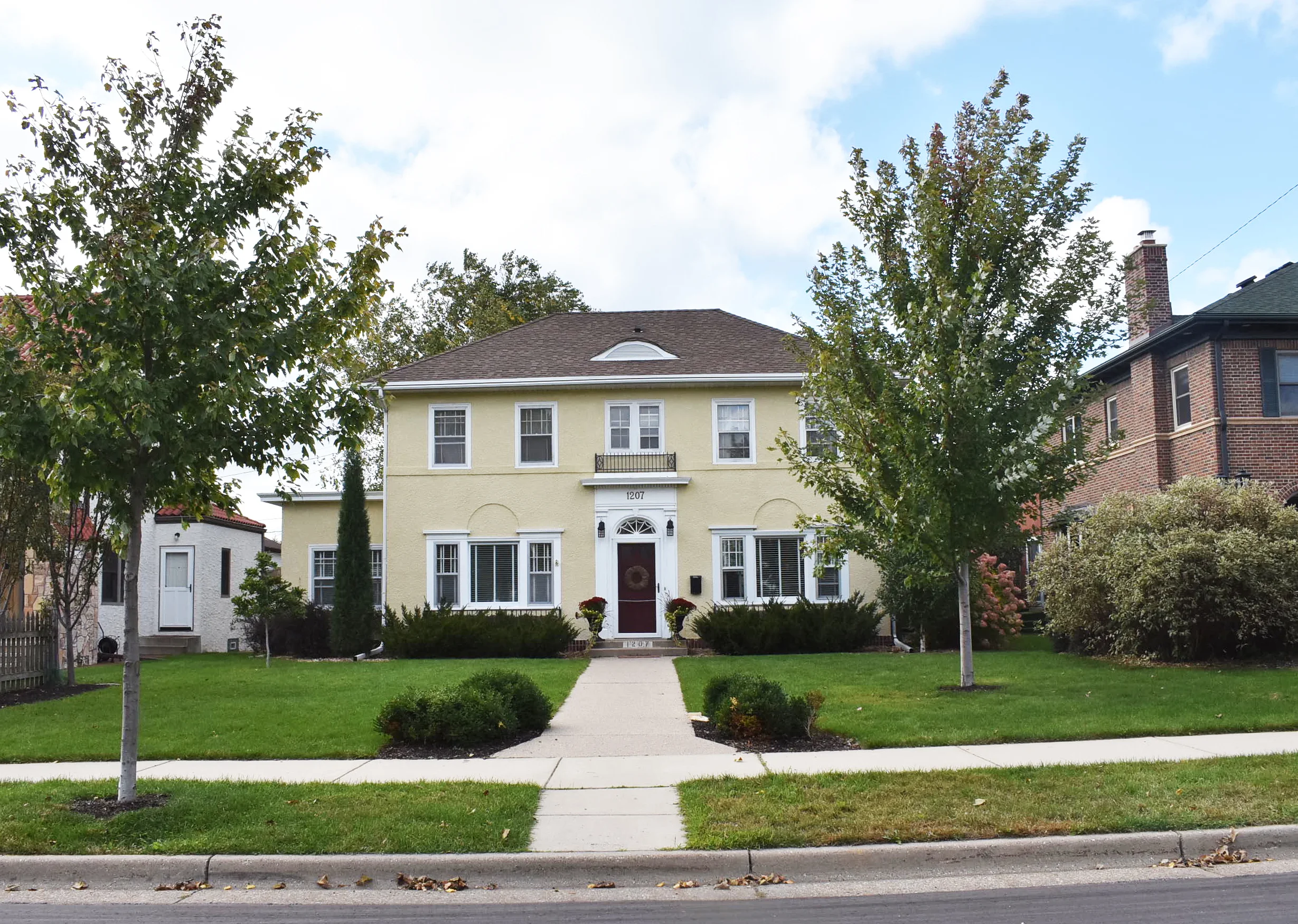 The Homewood neighborhood is filled with architecturally significant homes and a rich history of people. Photo by Kenzie O'Keefe