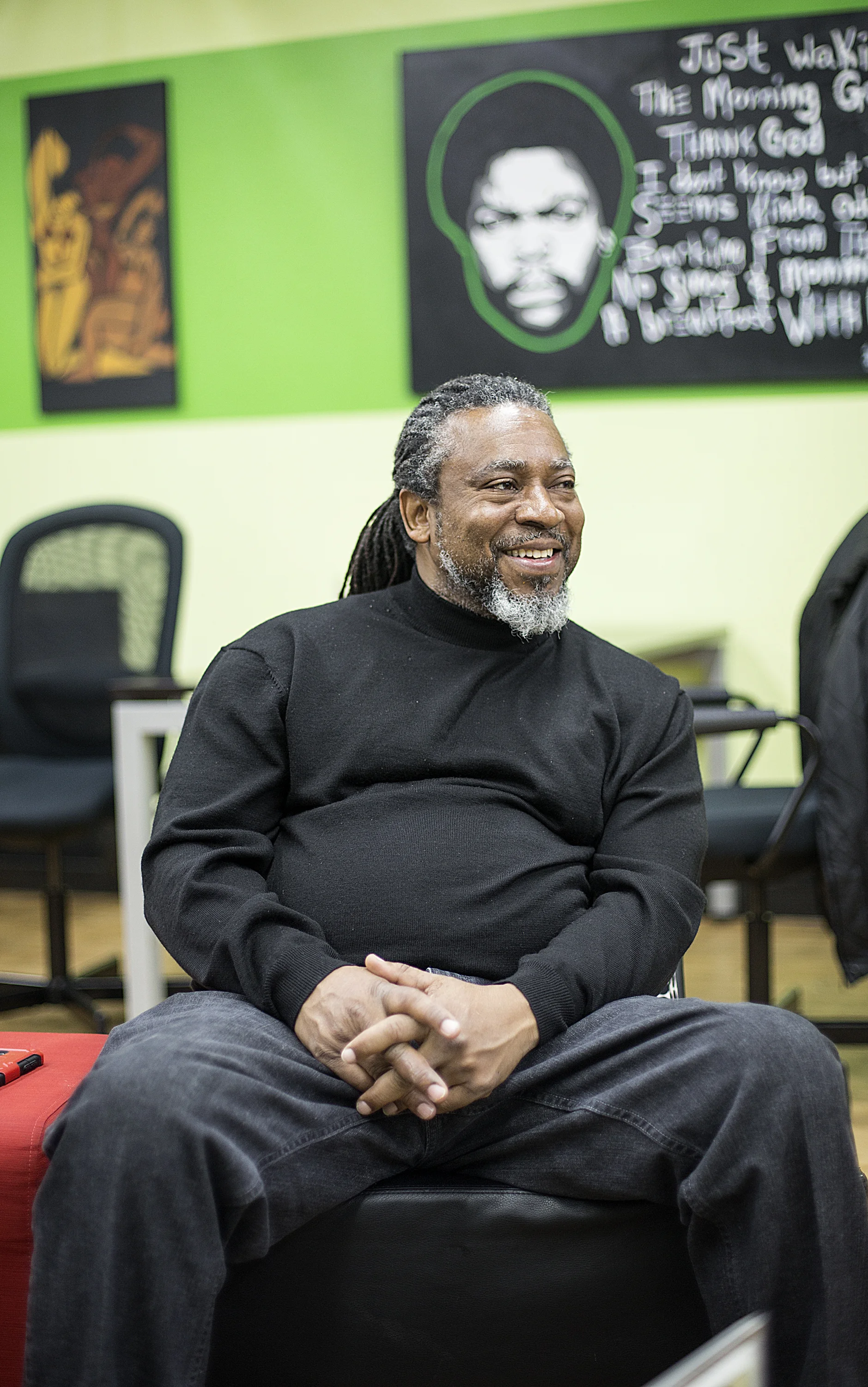 Charles Caldwell is a multidisciplinary artist who has lived and worked in North Minneapolis since he was six years old.