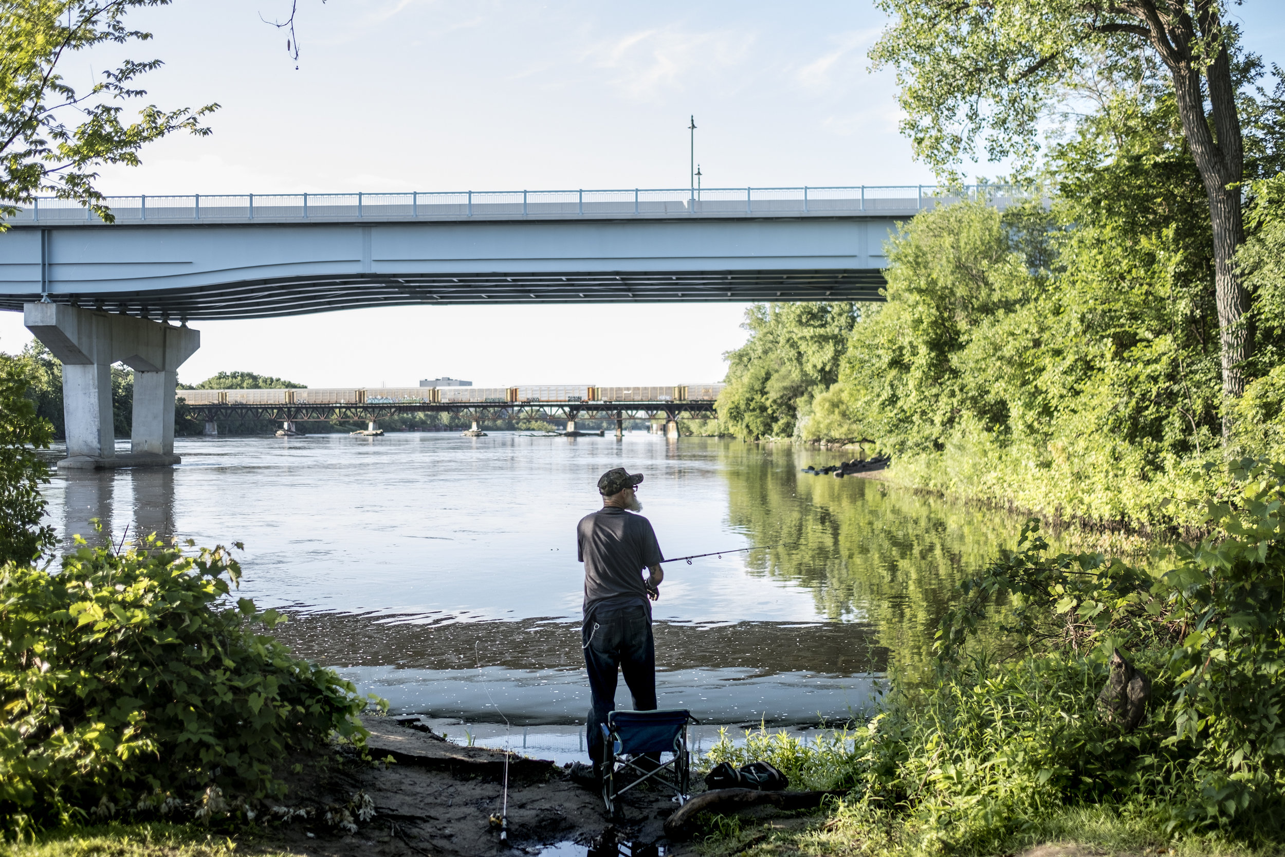 Reclaiming the river:  North Minneapolis connects with its water border
