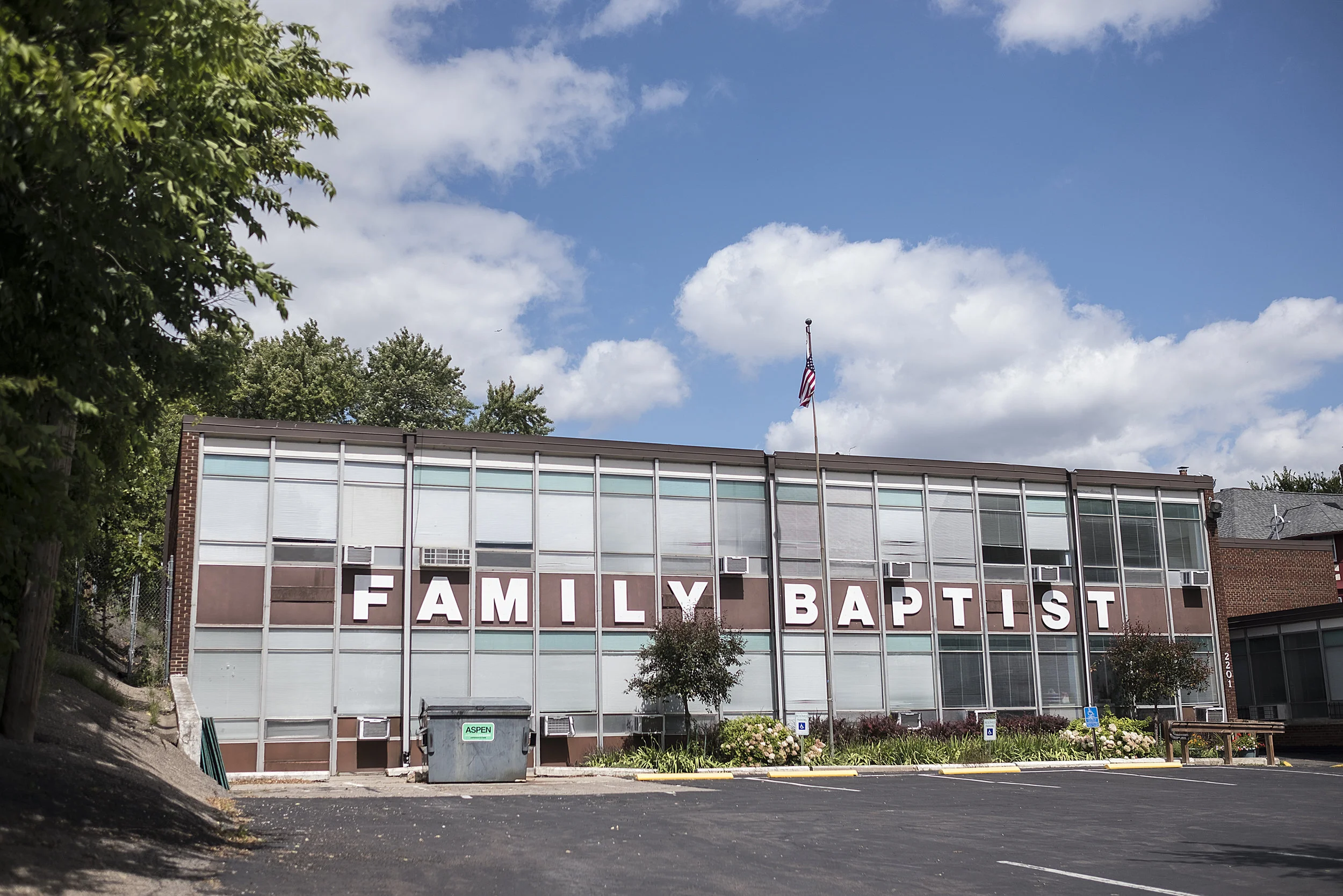 MNIC's new SOAR high school building is owned by Family Baptist Church. Though the church has no formal relationship to the school, SOAR's leaders say the church community hopes to be supportive of their presence there. Photo by David Pierini