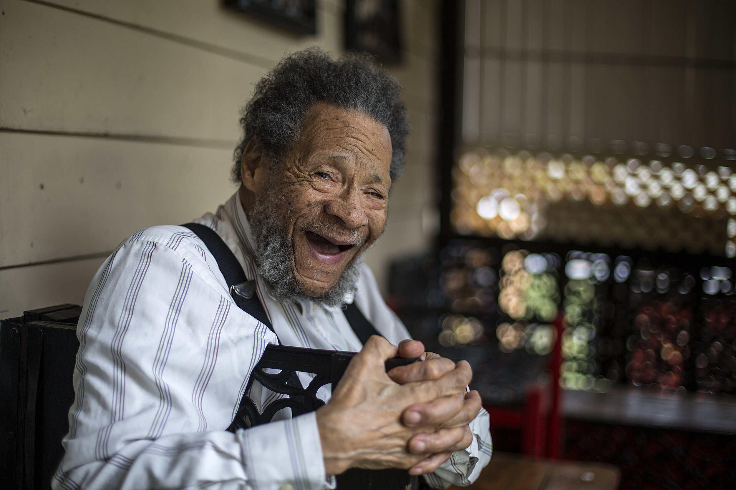 With his gigs on hiatus, bluesman Cornbread Harris still feels he’s ‘a blessed dude’