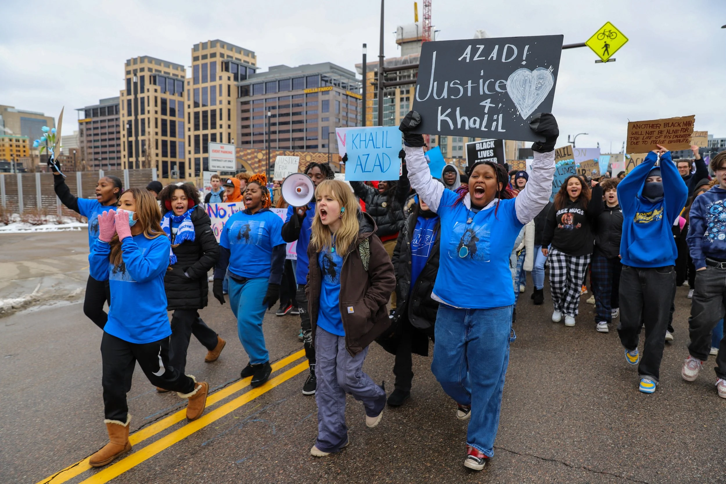 Walking out and waking up. Youth in protest