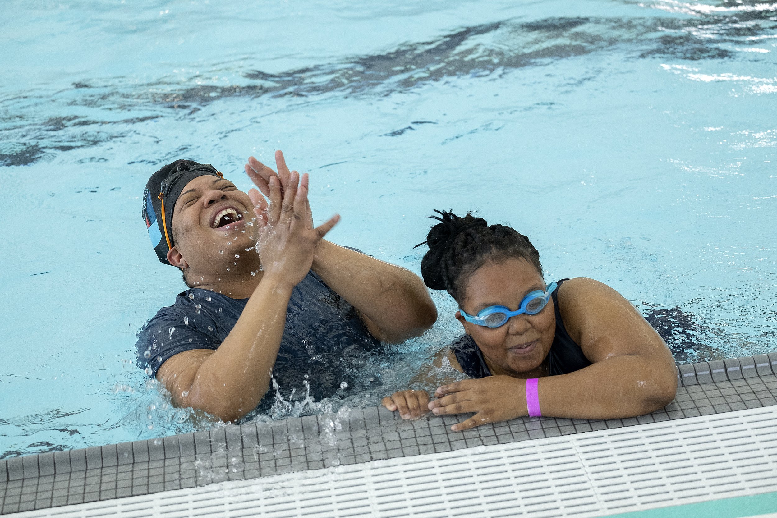 At new V3 Center, swimming is life