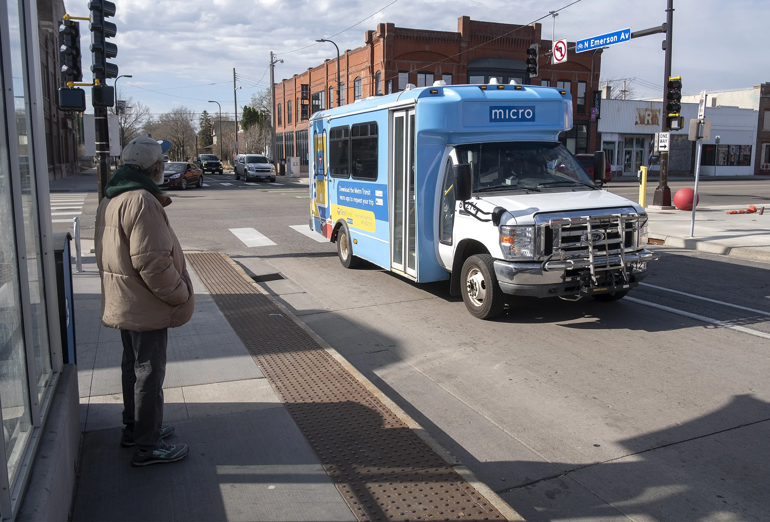 Popular microbuses in North Minneapolis to stay