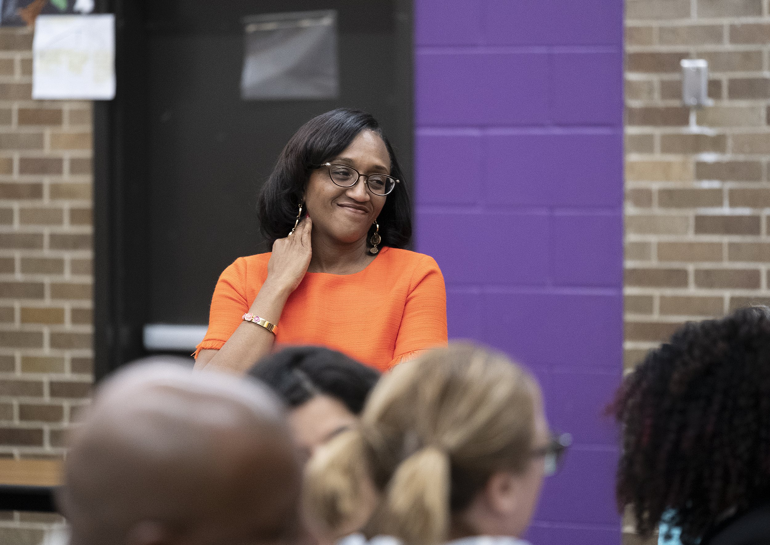 New MPS superintendent is all ears during community tour