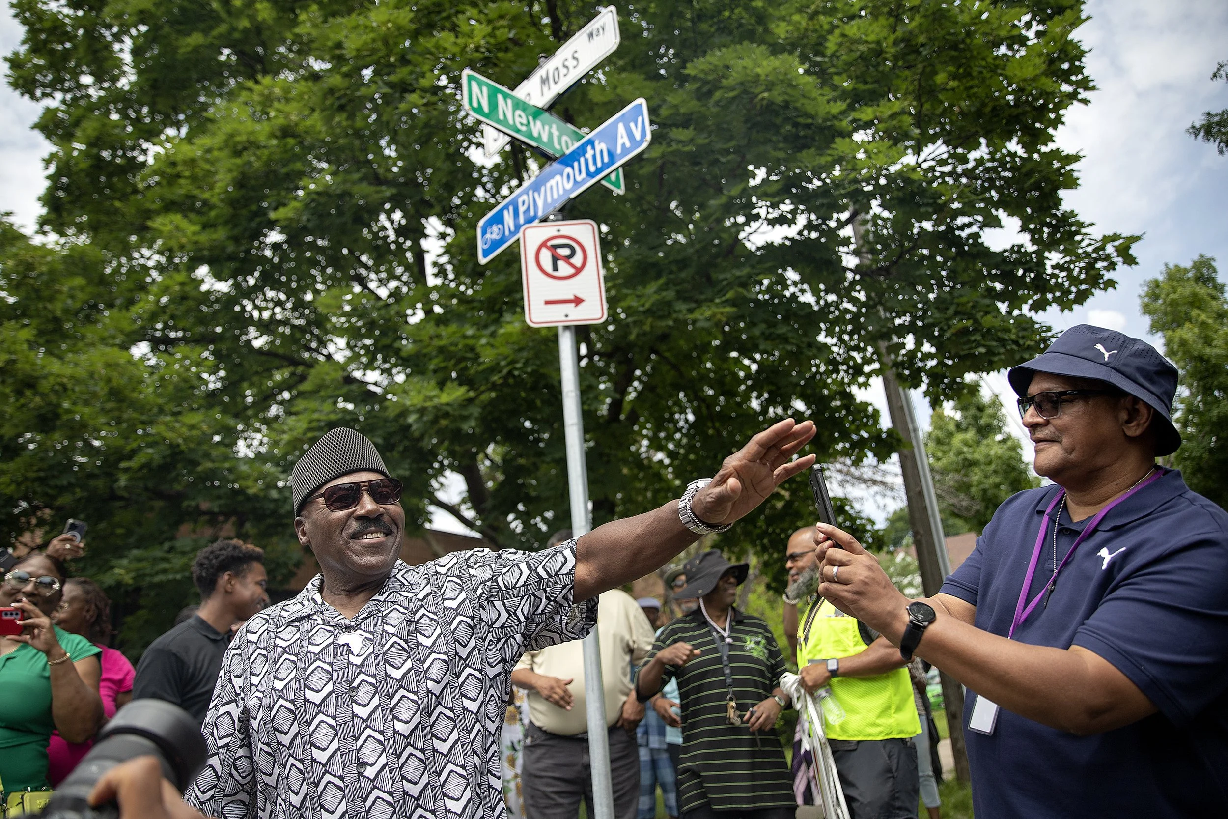 Spike Moss blazed inroads to freedom. Now, there’s a street with his name