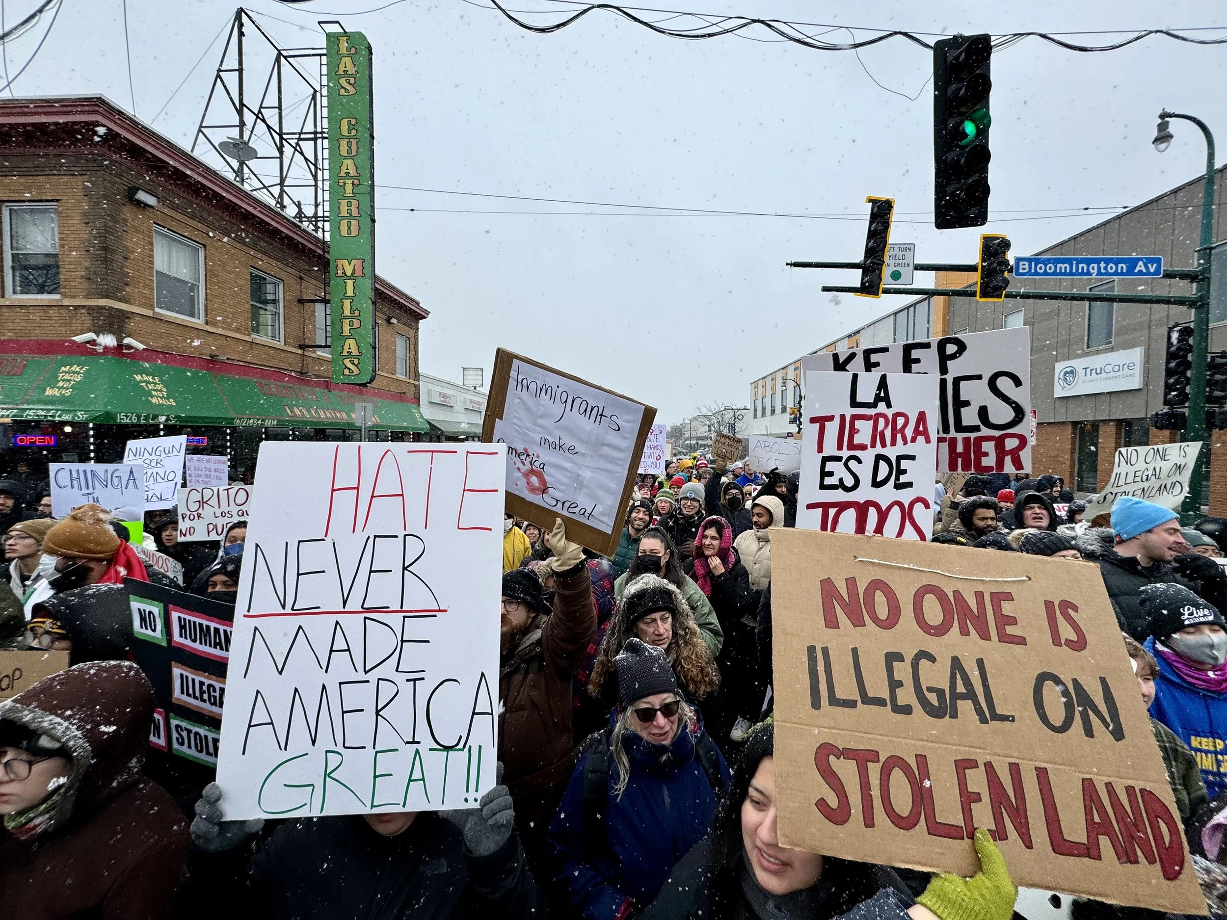 Communities on edge from the strokes of a president’s pen