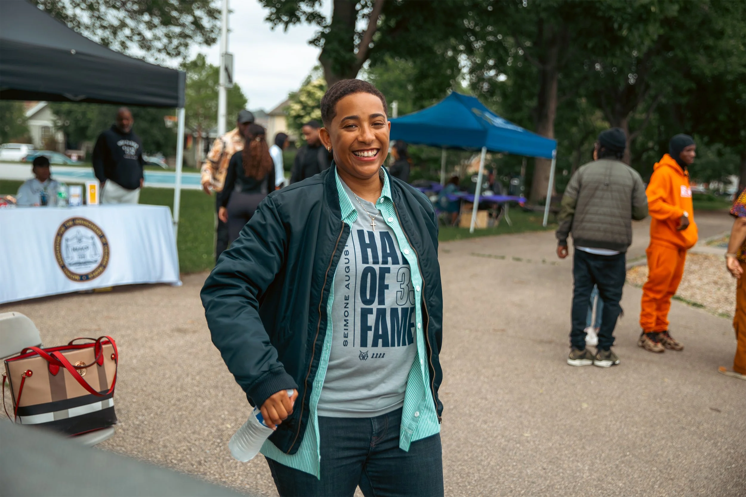 As the MC of Energy, the Northside’s Bdot brings Lynx fans to their feet