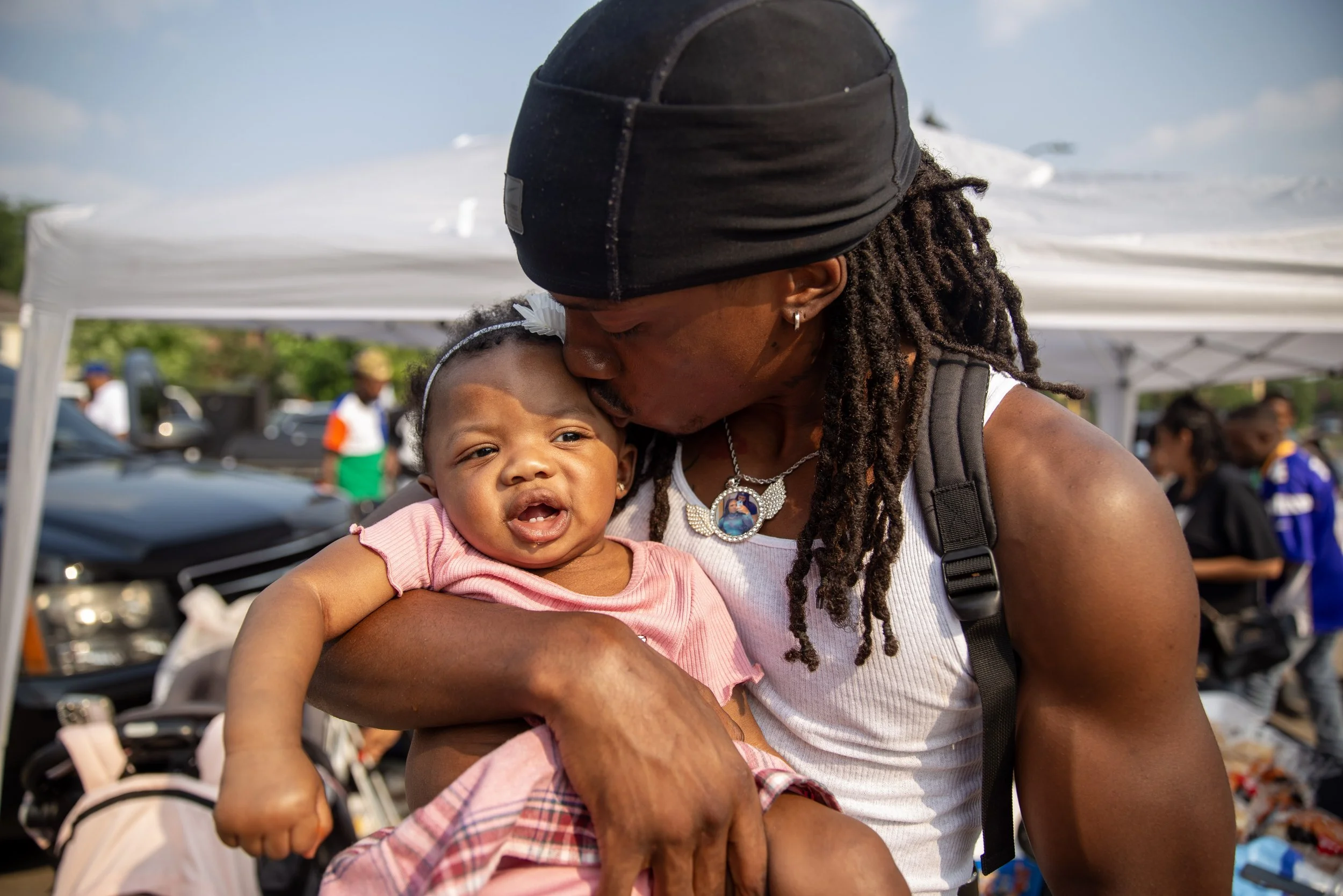 Donations sought for 1-year-old who lost both parents to gun violence
