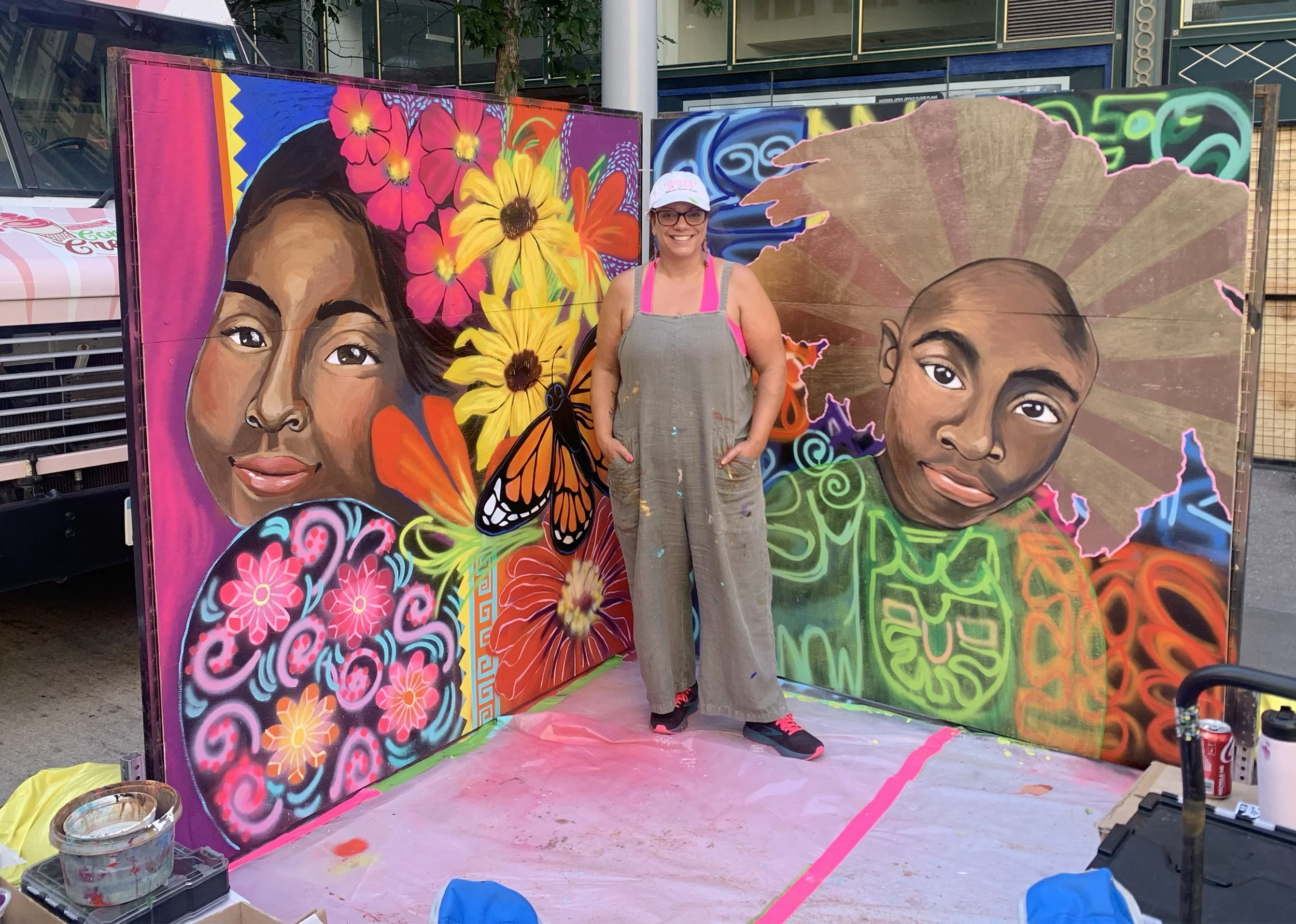 Northside Muralist leaves behind a legacy of color and light