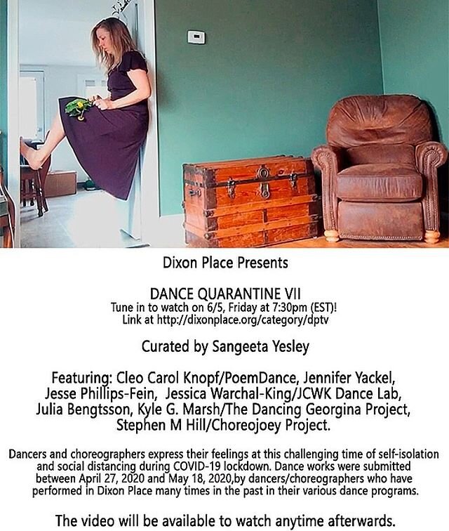 Tune in for the performance tonight. 
@dixonplace @creativeperformances