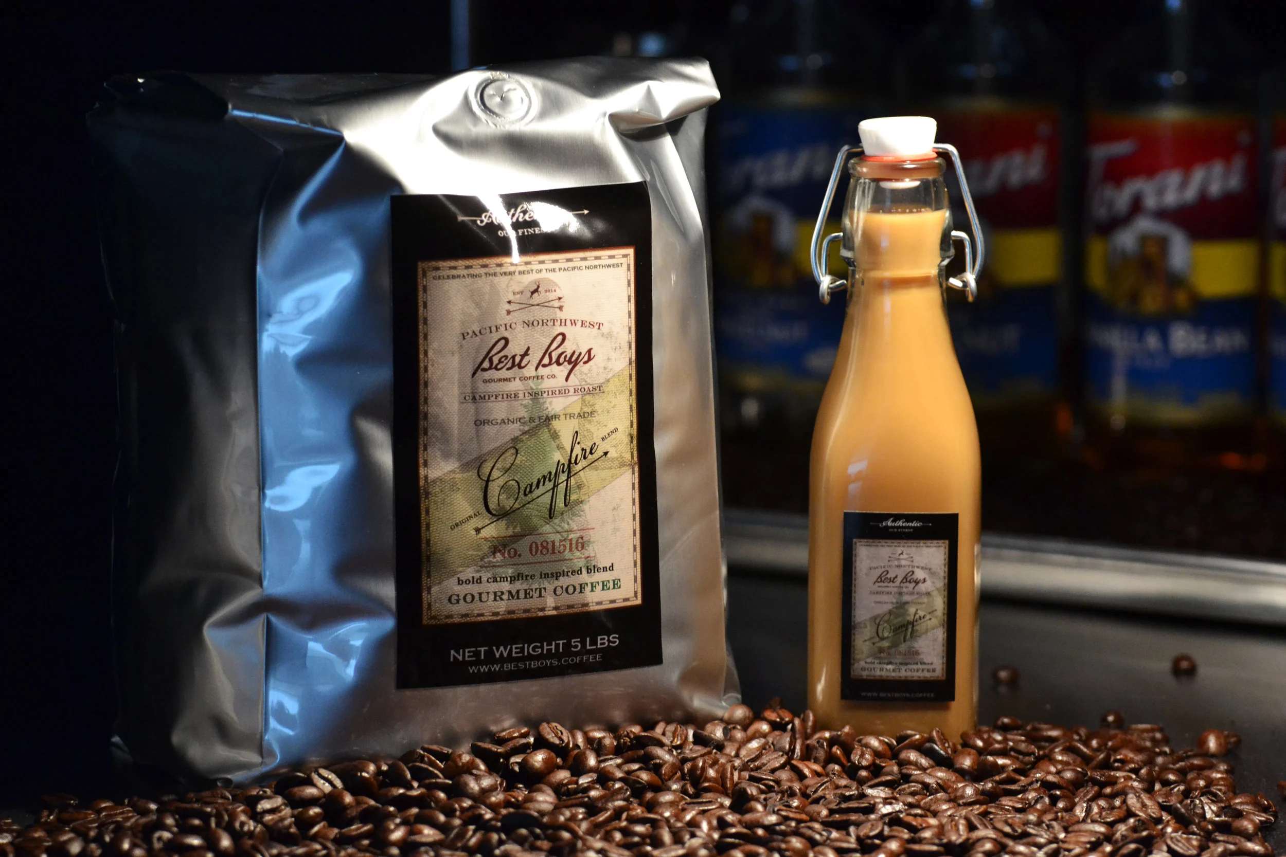 Best Boys Coffee - Campfire Inspired Roast - 5 LB - Hospitality Size