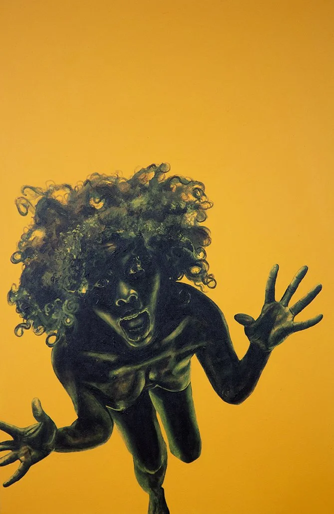  “My Year”&nbsp;acrylic on canvas, 24×36 inches, 2025 