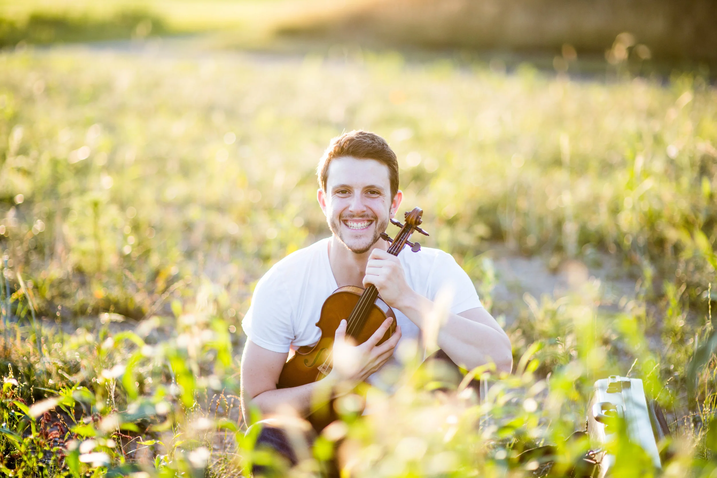 Ari at the Elmar Oliveira International Violin Competition