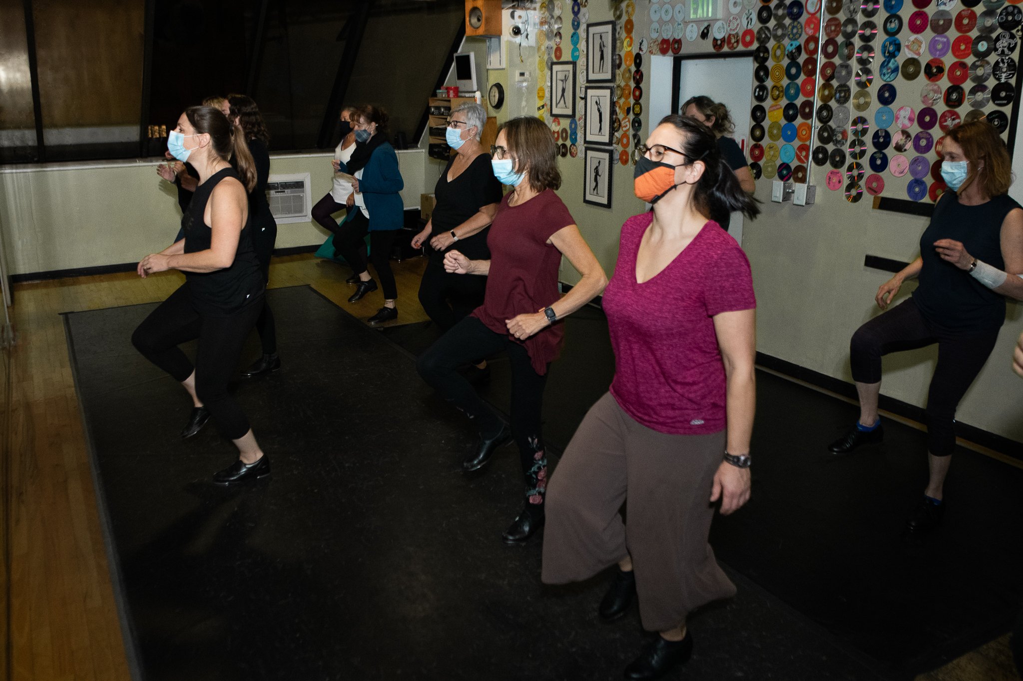 Adult Beginners Tap Class on Wednesday Nights