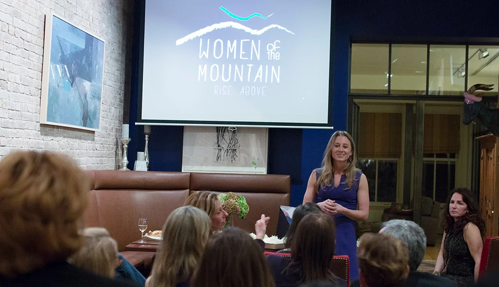 Wings World Quest host a salon talk for Women of the Mountain in Tribeca, NYC