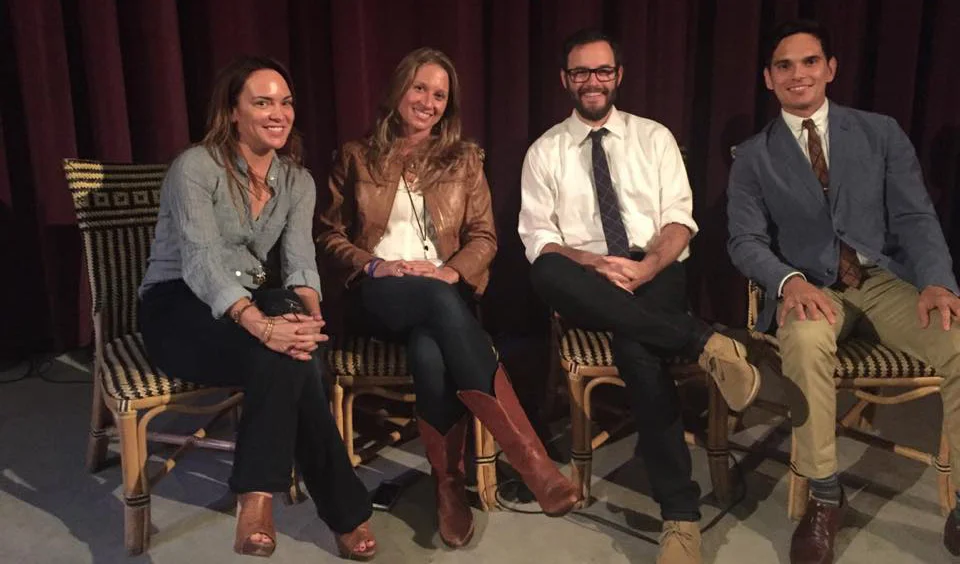 Rebecca presents at the Cameo Theater in Napa, Valley for the Young Presidents Organization