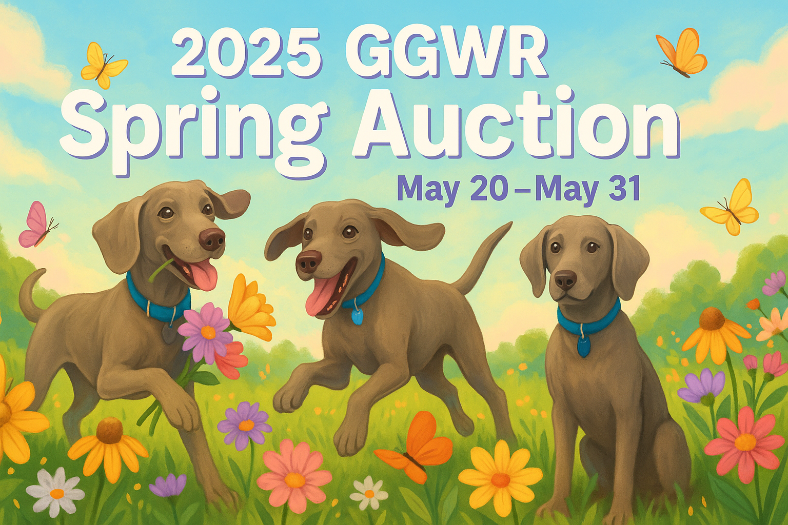 Save the Date: The 2025 GGWR Spring Auction is almost here!