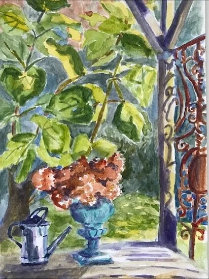 This week&rsquo;s featured work from our Call to Artists are three pieces by @kathi.creates 

&ldquo;I could write about how much this magical garden means to me, but I like to think my sketches describe my feelings.
So much to capture here, the beau