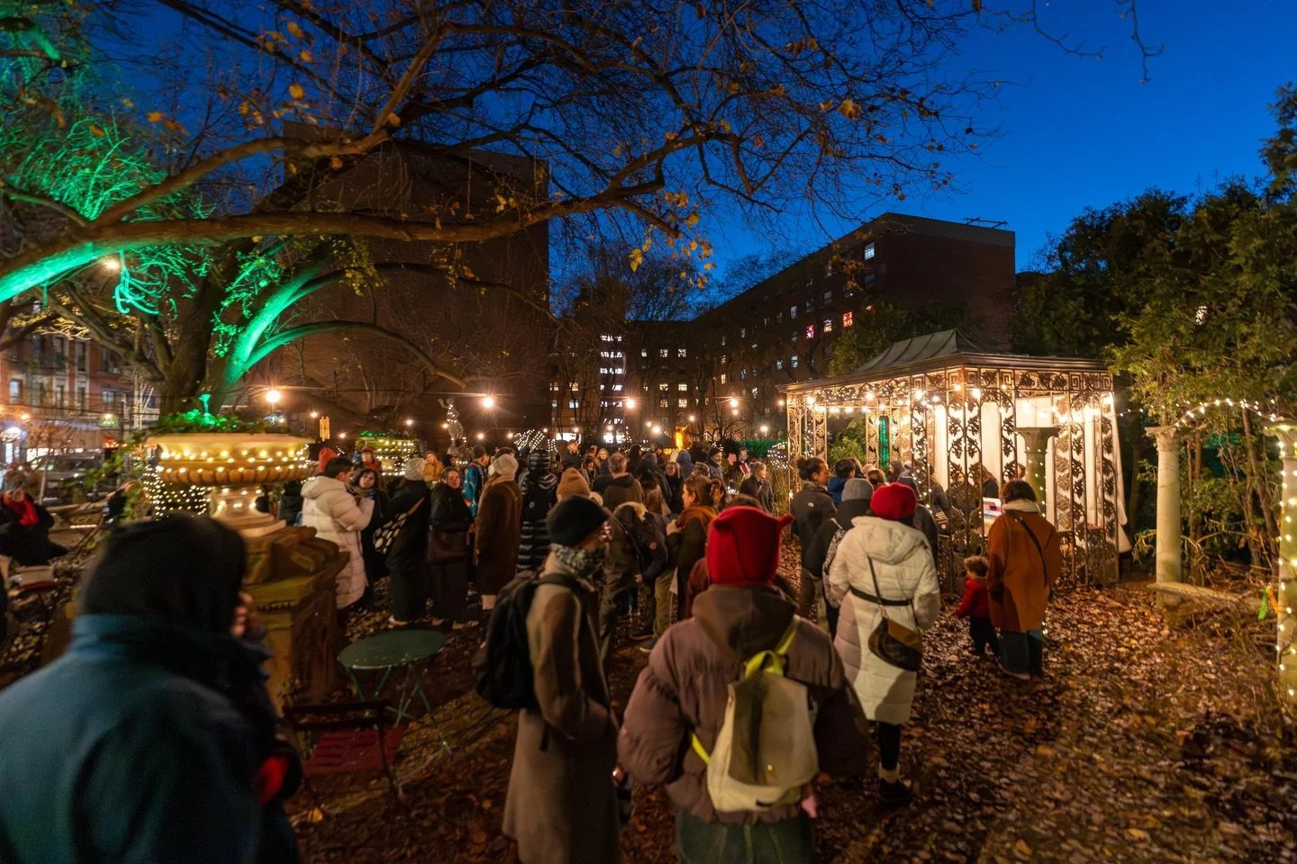 Happy Winter Solstice Everyone! 

Thanks to all who joined us in celebration of the solstice &amp; new light in the garden! 

A special thanks to all of the wonderful volunteers who helped bring the evening together. As well as our amazing neighborho