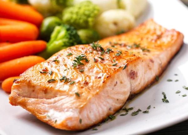 Cooked salmon (Source: mamabee )