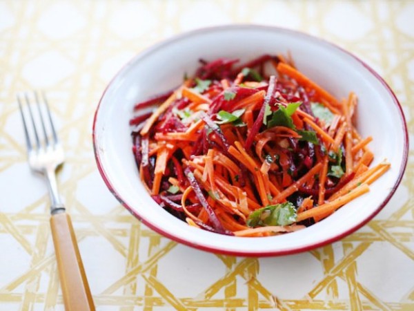 Beet and carrot salad (Source: cookingchanneltv )