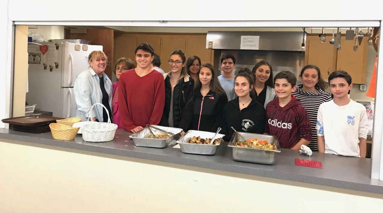 Serving the Needy Dinner at the Braintree Food Pantry