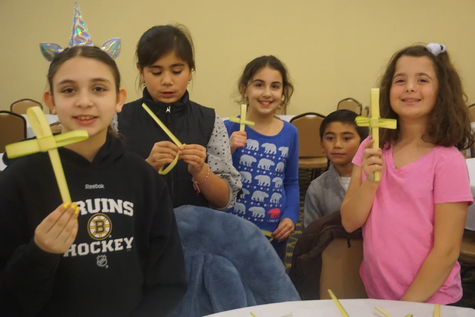 Family Night Palm Making