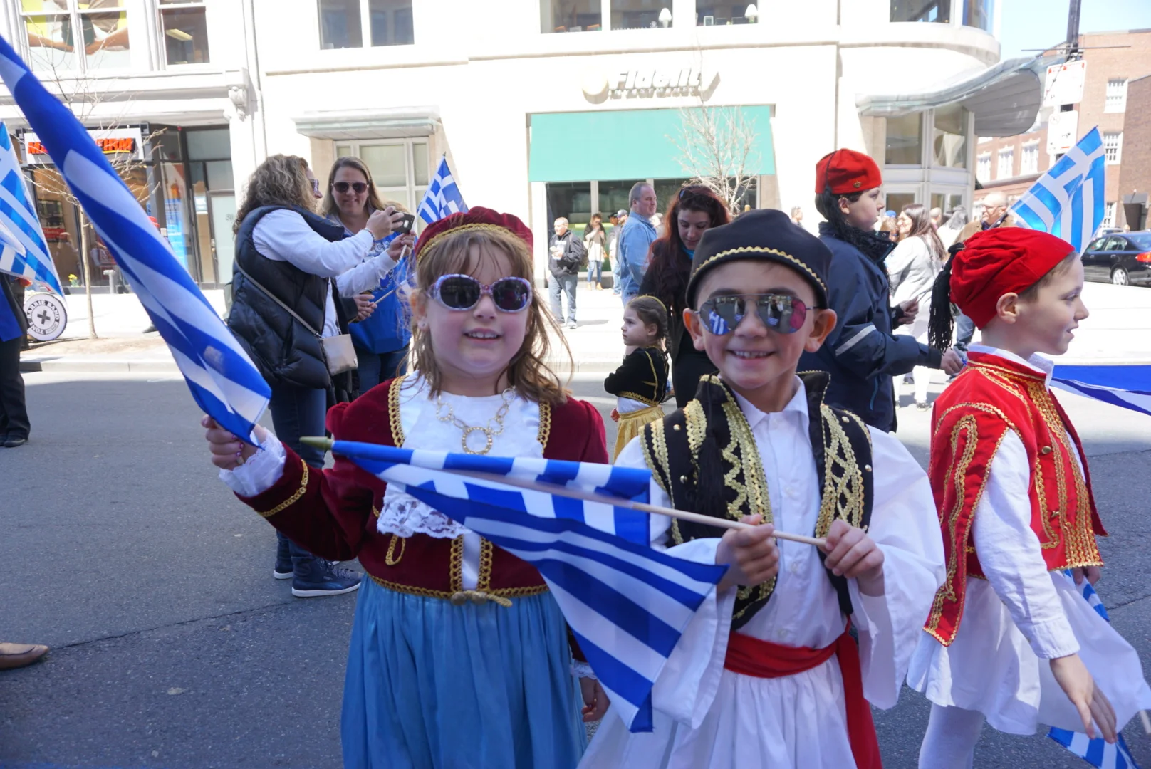 Greek Independence Day Parade in Downtown Boston