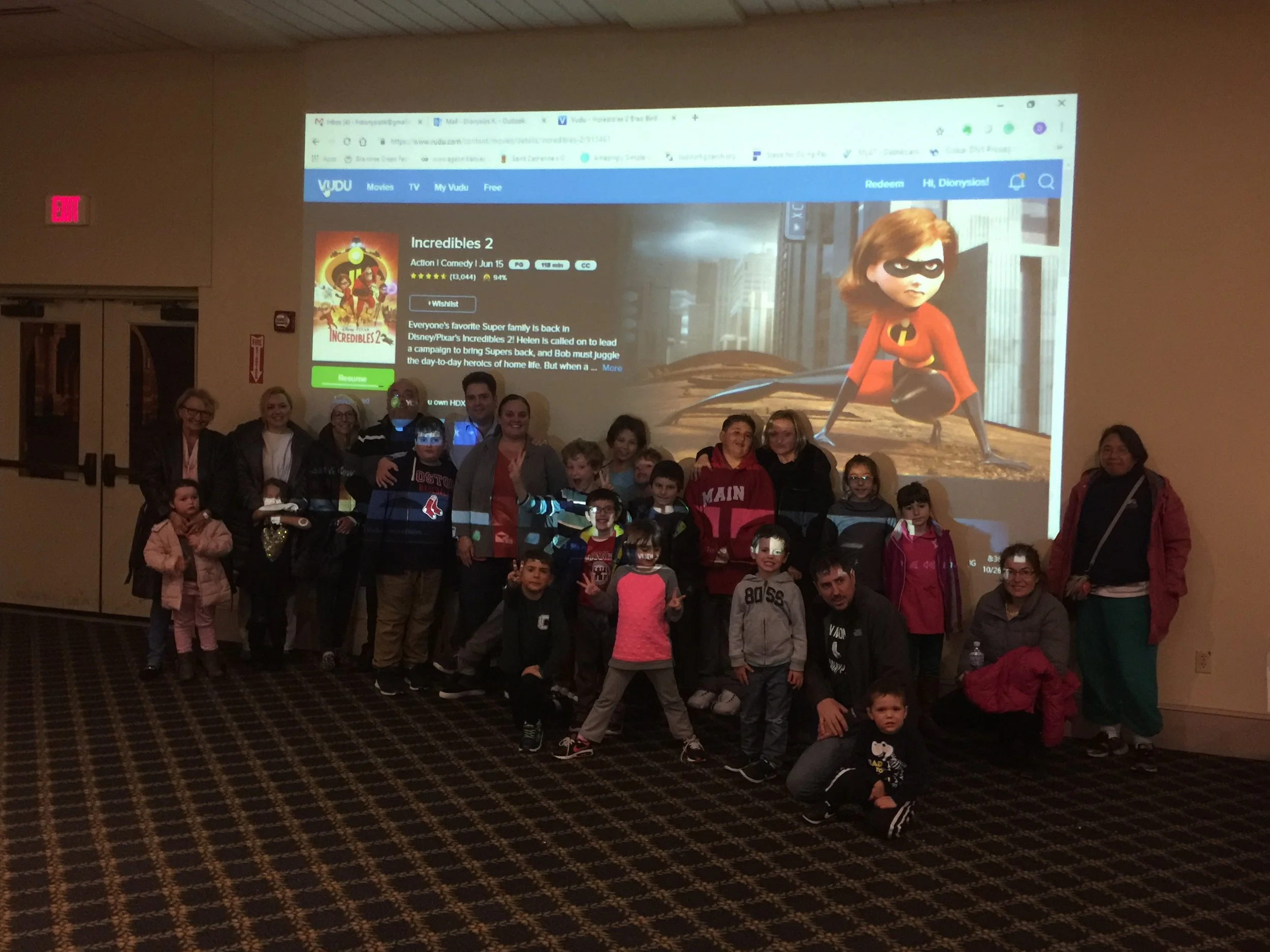 Incredibles 2 Movie Night
