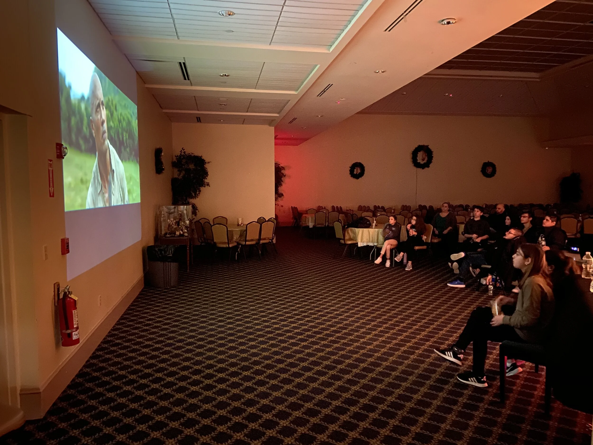 Jumanji "Welcome to the Jungle" Movie Night