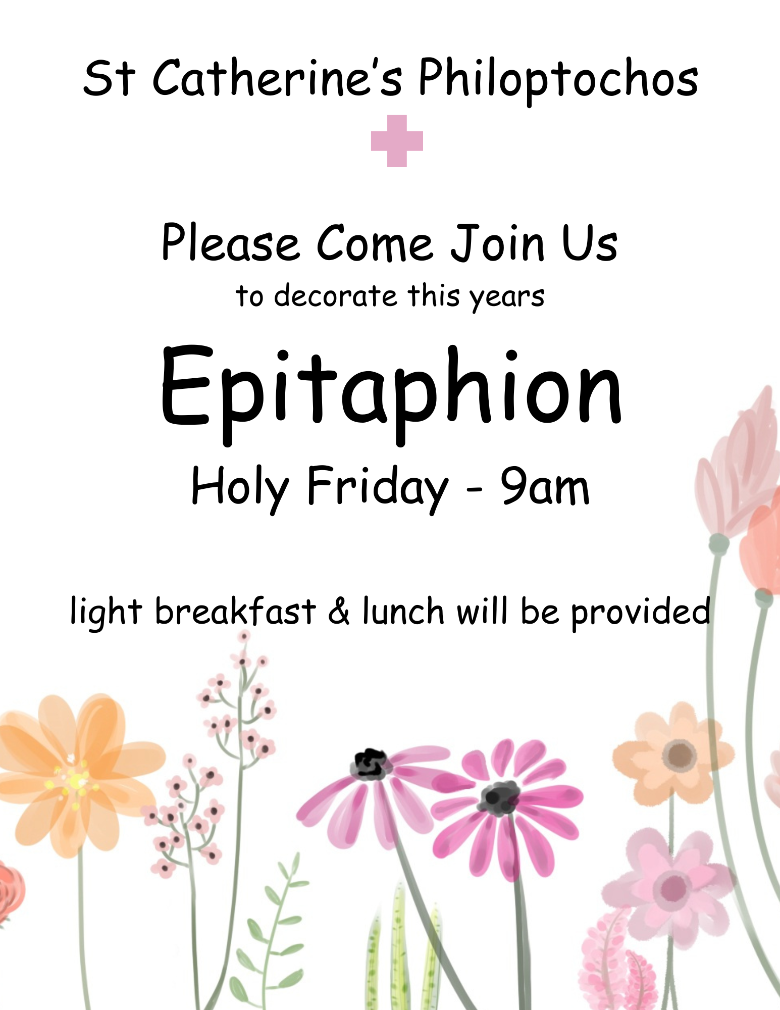 Epitaphios' Decoration