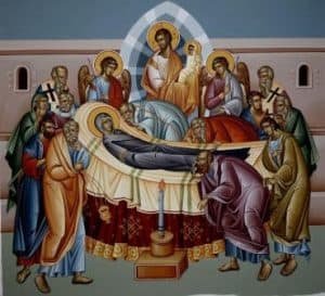 Divine liturgy for the Feast of the Dormition of the Theotokos 