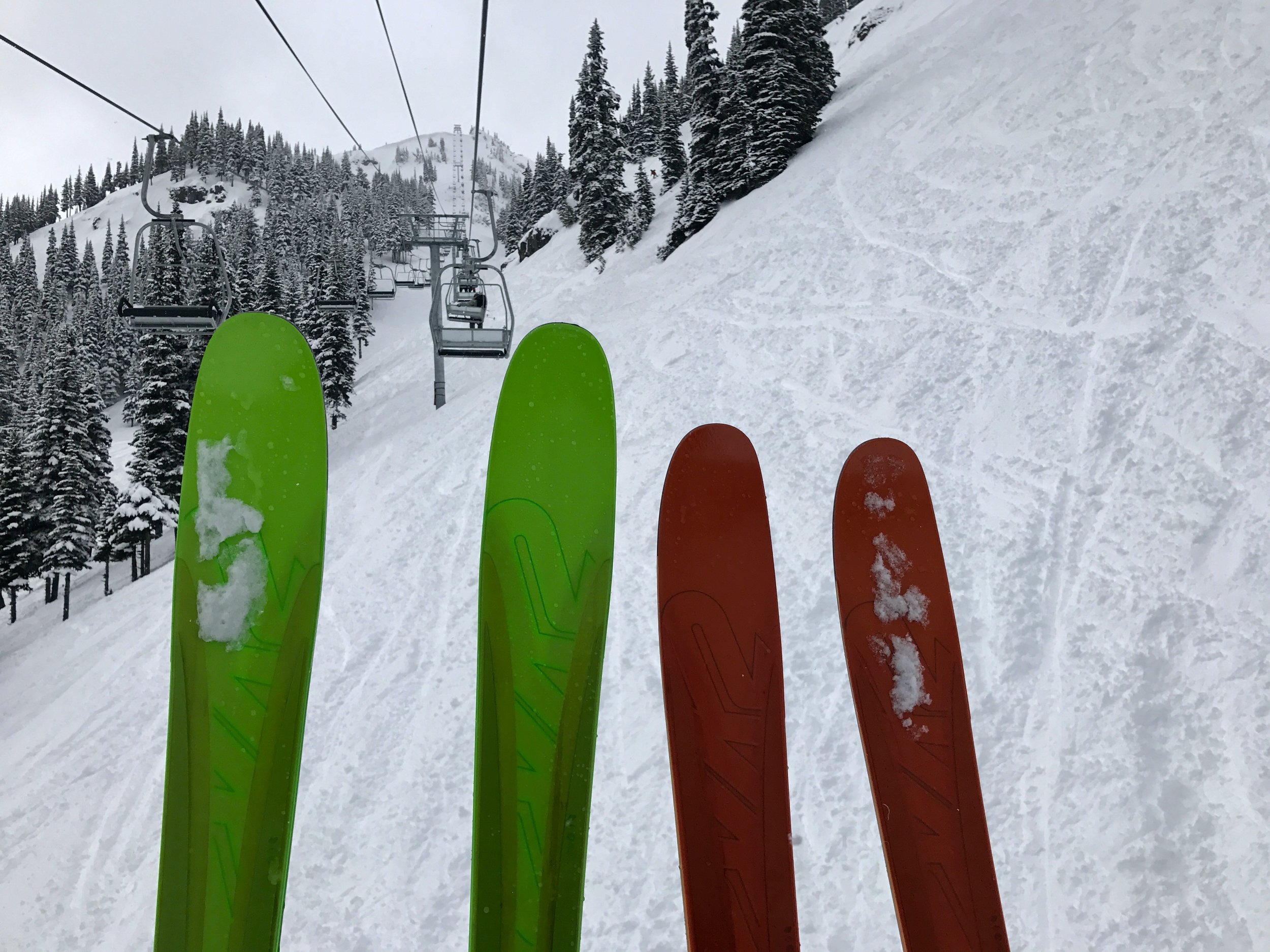 The Greenest skis you've seen?