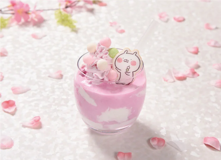 春のいちごスムージー