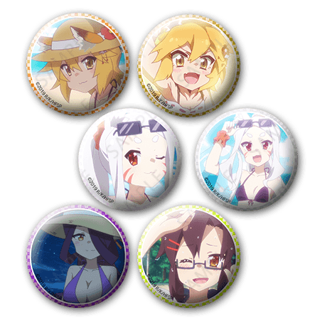 くじ引き缶バッジ - Lottery Can badge (randomly selected) 1 for ¥250