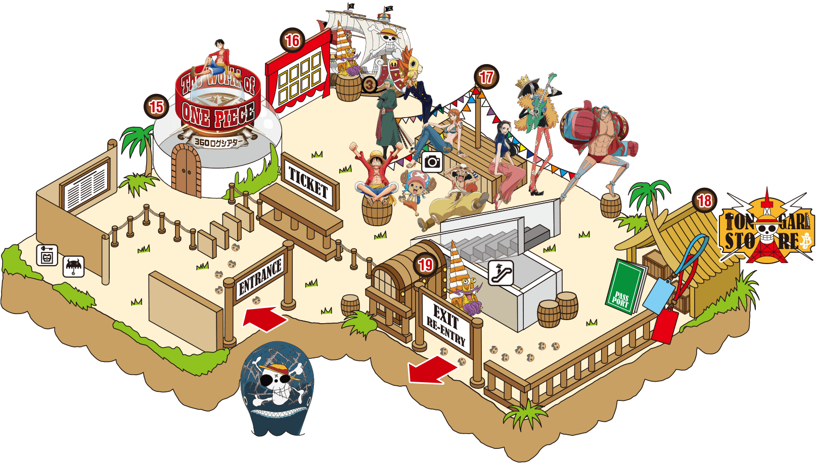 Tokyo One Piece Tower Cafes Permanently Closed Dango News