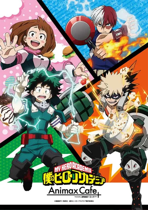 My Hero Academia X Animax Cafe August September 29 19 Dango News My Hero Academia X Animax Cafe August September 29 19 Dango News