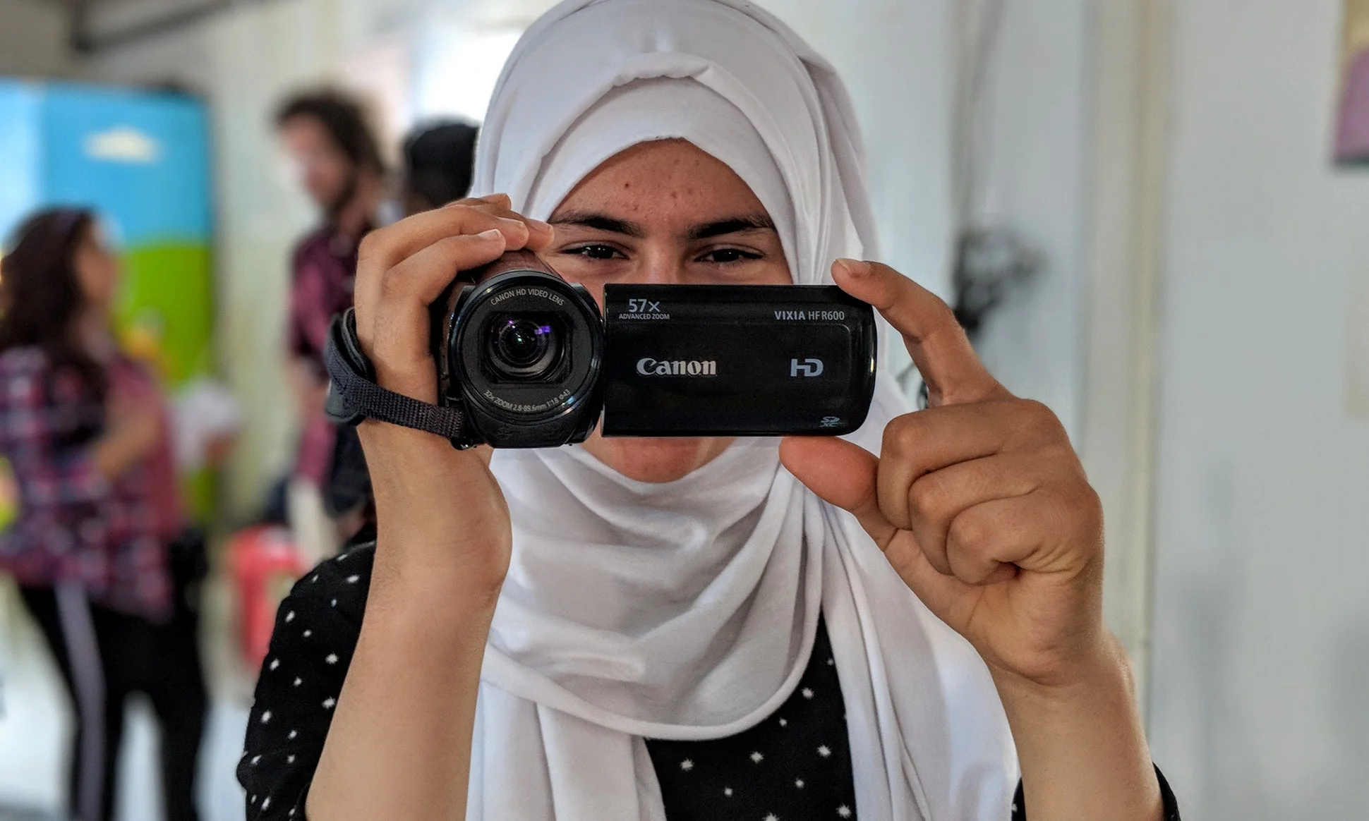 Bustle - Syrian Refugee Girls Are Taking Control Of Their Own Stories Through Film