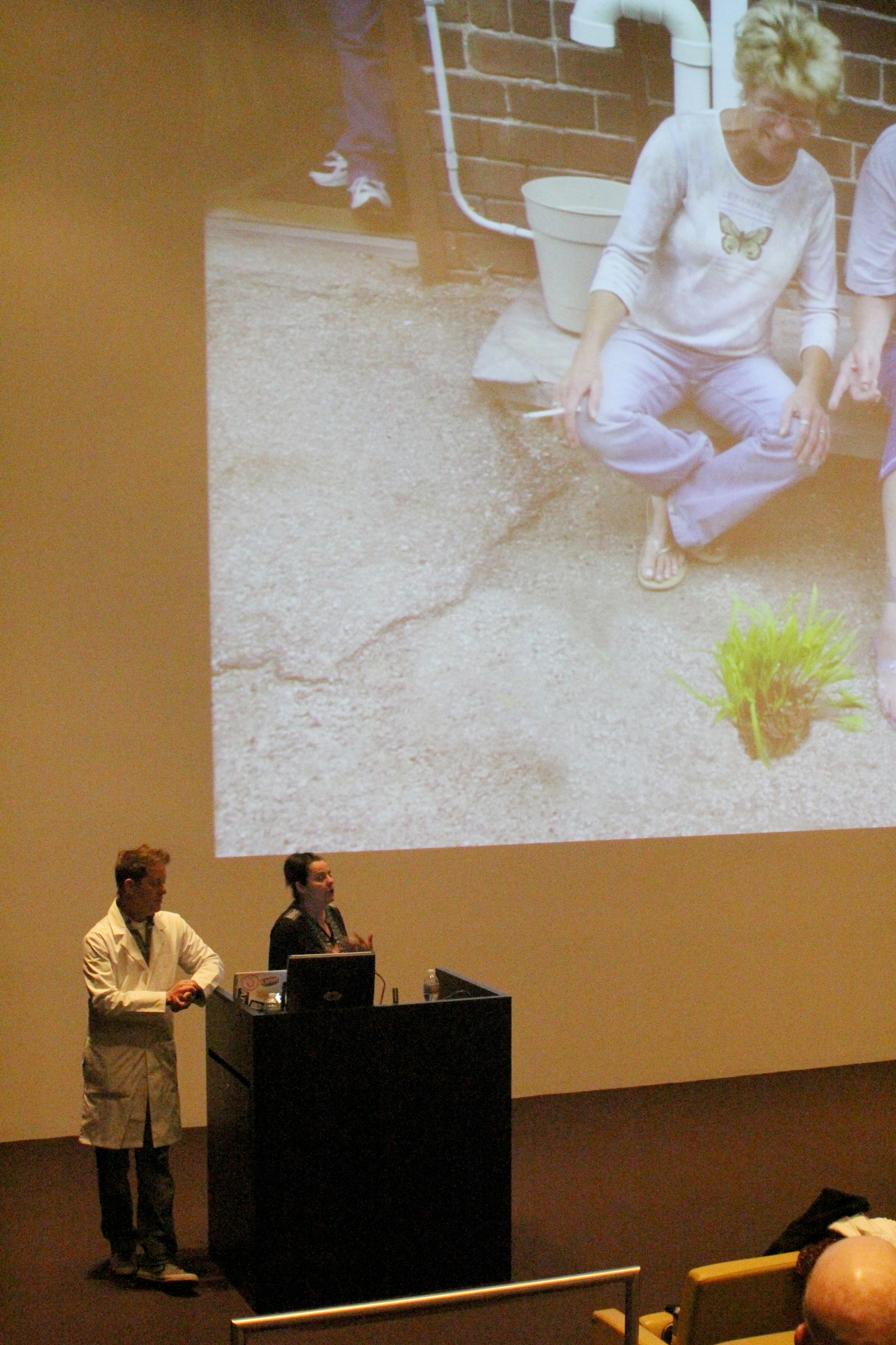 Schmuki and DesChene's artist lecture