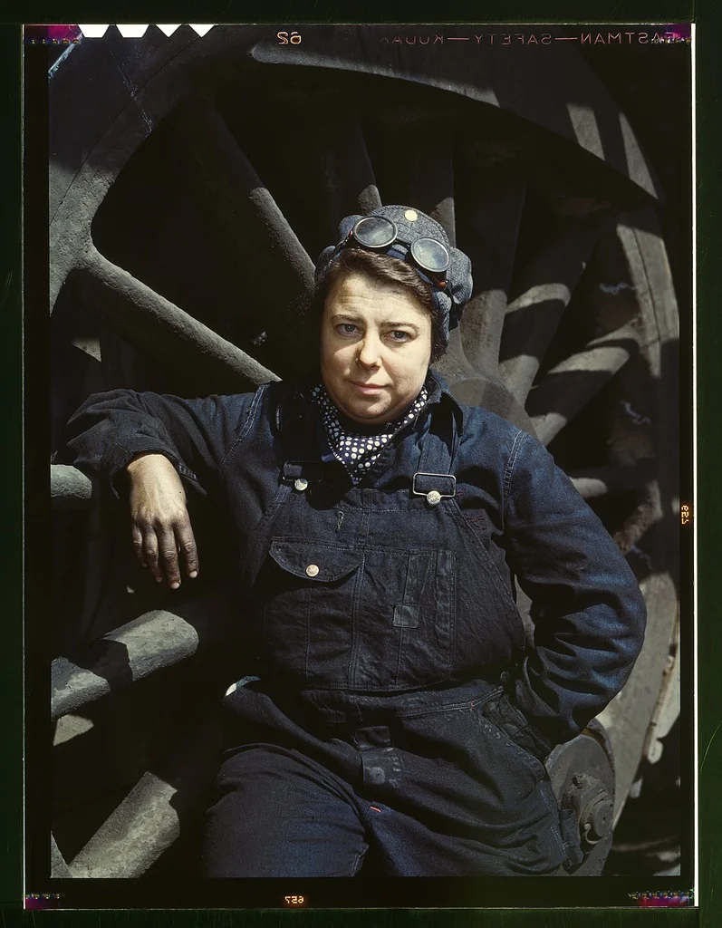 Chicago & North Western R.R., Dorothy Lucke, employed as a wiper at the roundhouse. Source