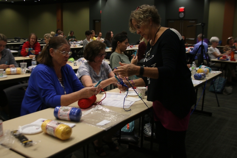 Workshop at Augustana College (photo credit: Augustana Photo Bureau)