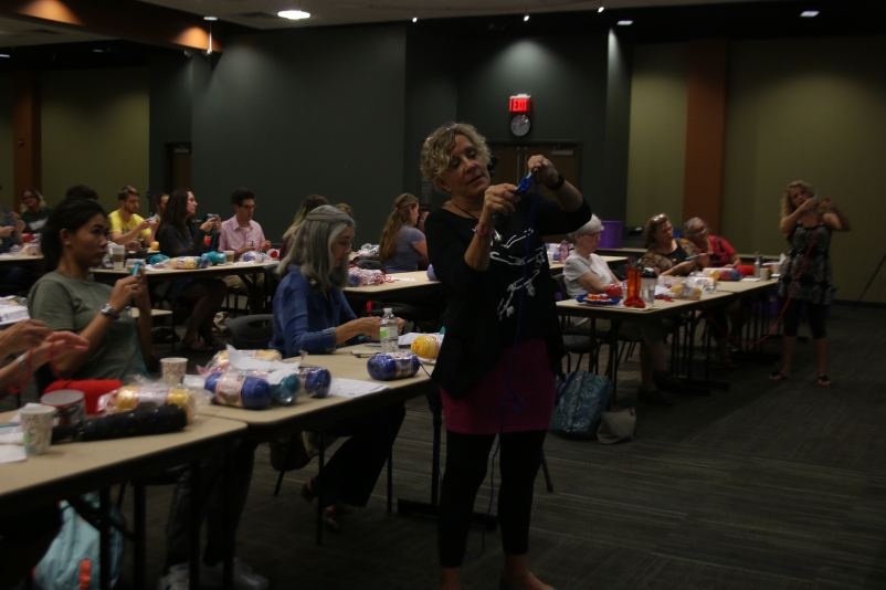 Workshop at Augustana College (photo credit: Augustana Photo Bureau)