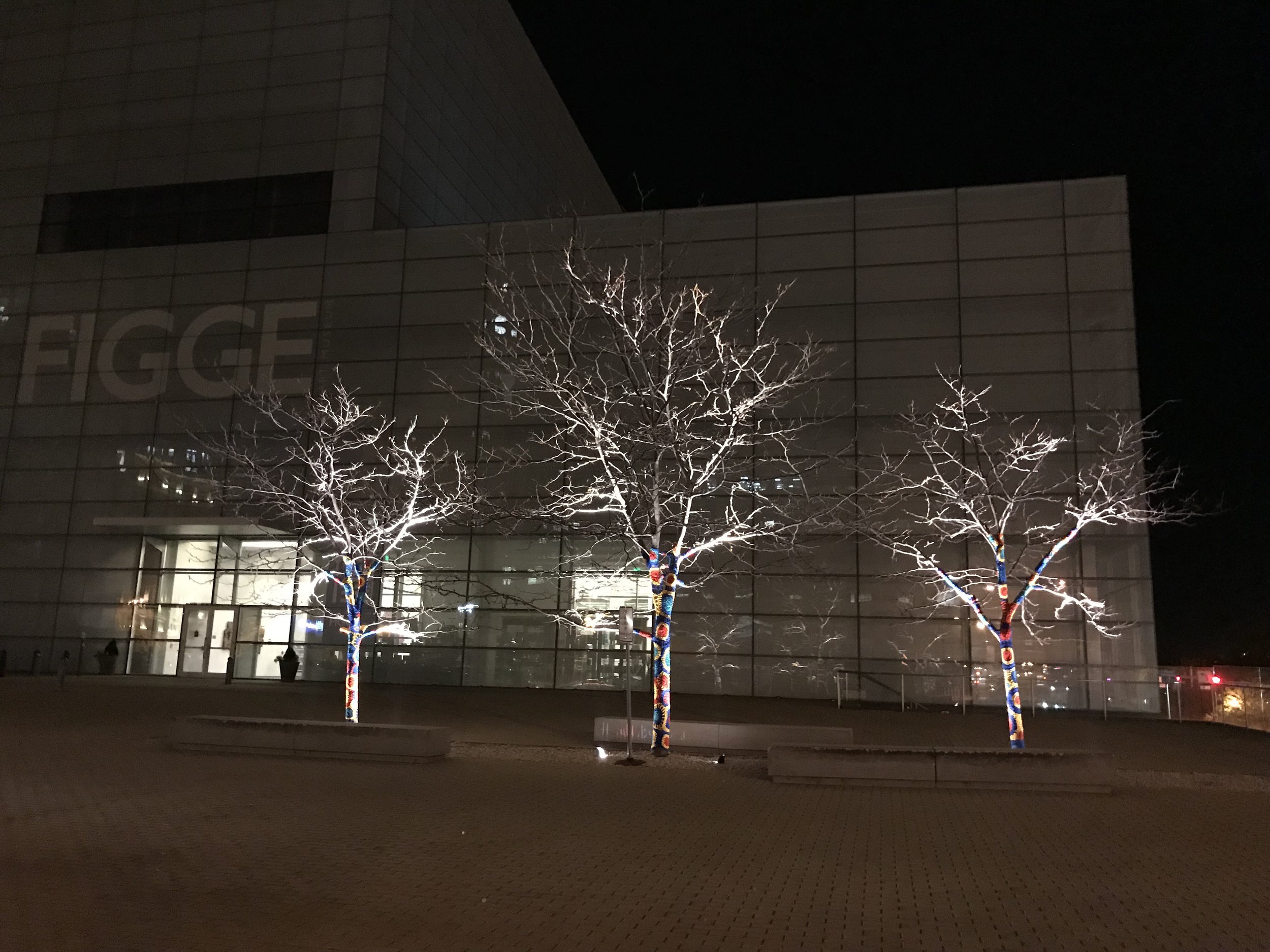 Finished installation, Figge Art Museum