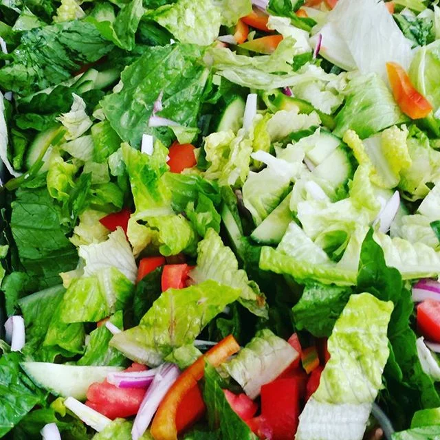 Whoever said you dont make friends with salad never met this pretty lady we will be serving her up with a tasty tuna pie tonight and its only $5 #healthyandcheap #thesocialkitchen #vege #salad