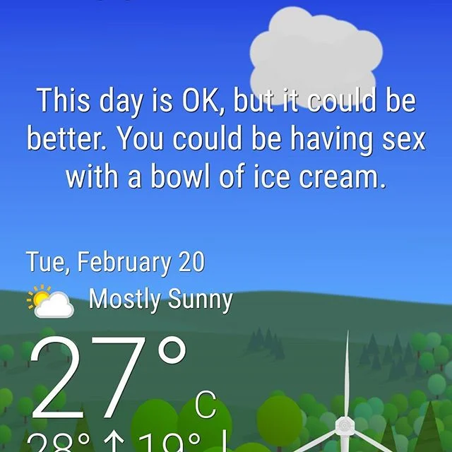 I scream you scream we all scream for ice cream #wtfforecast #app #sunnydays #funinthesun