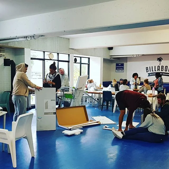 Just another reason why we love our guests #rainydays #activities #teambuilding #flatpack #diy