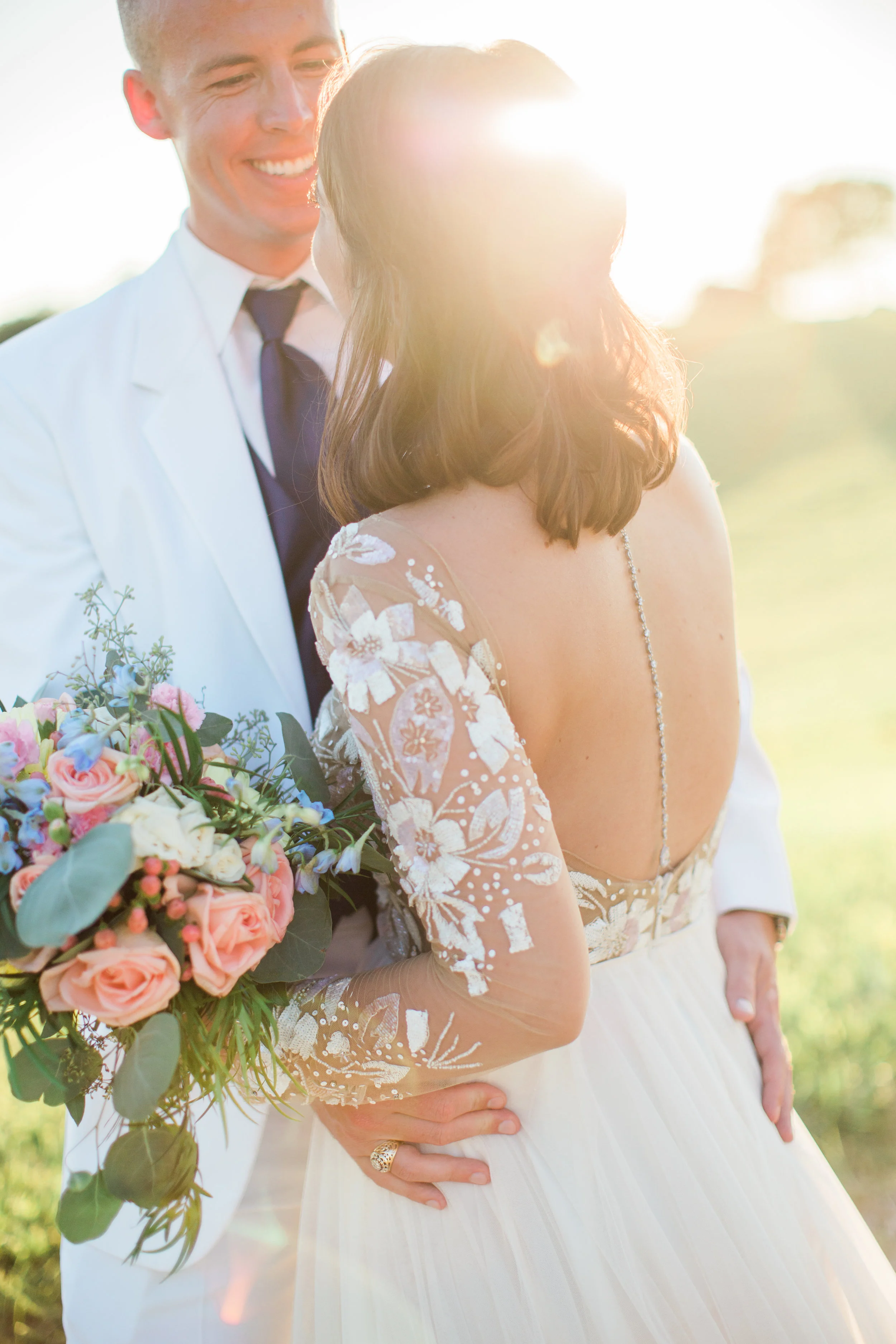 Colorful Vineyard Wedding