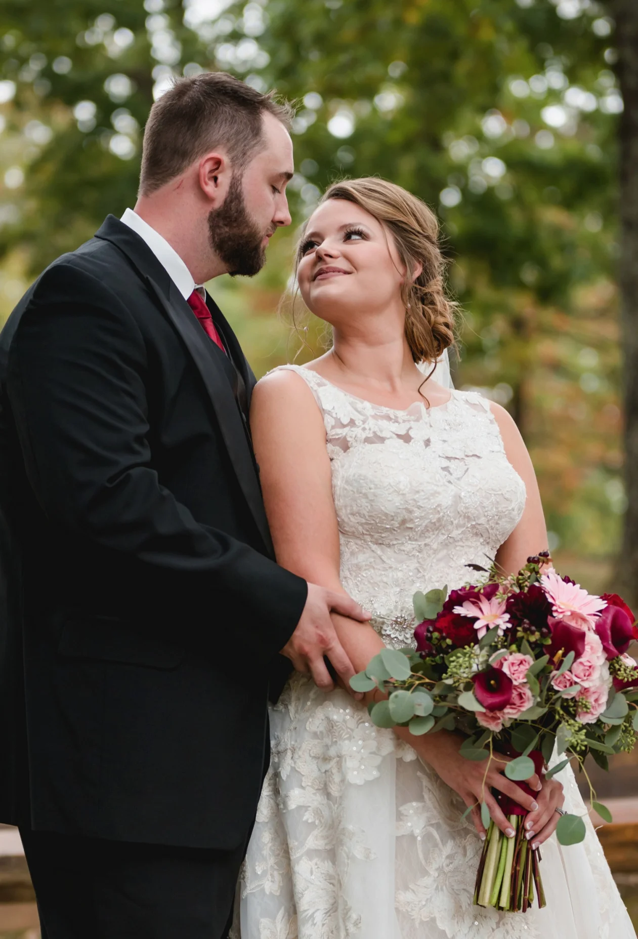 The Updike’s Rustic and Elegant Wedding
